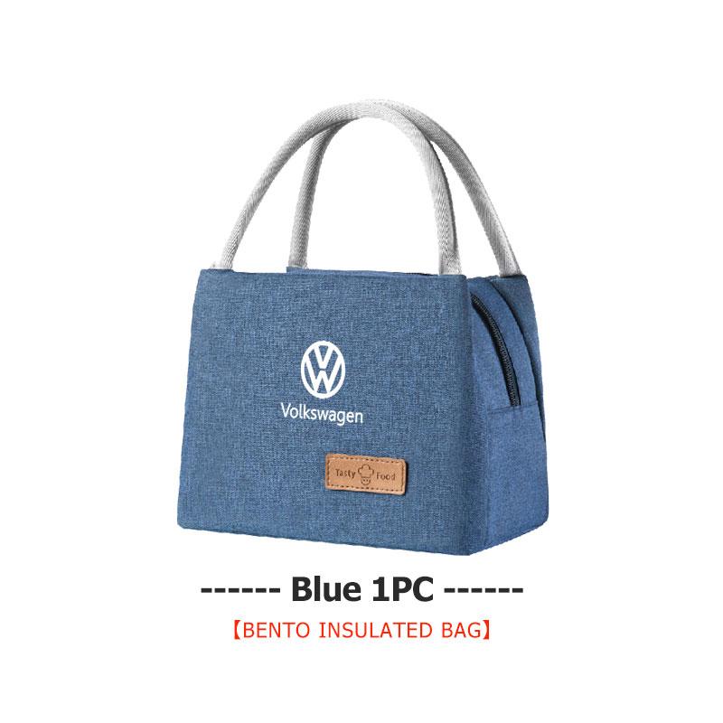 Für Volkswagen VW Brotdose Isolierbeutel Picknicktasche Lebensmittelorganizer Bento Scirocco Jetta Käfer Golf 4 5 6 Passat Polo B5