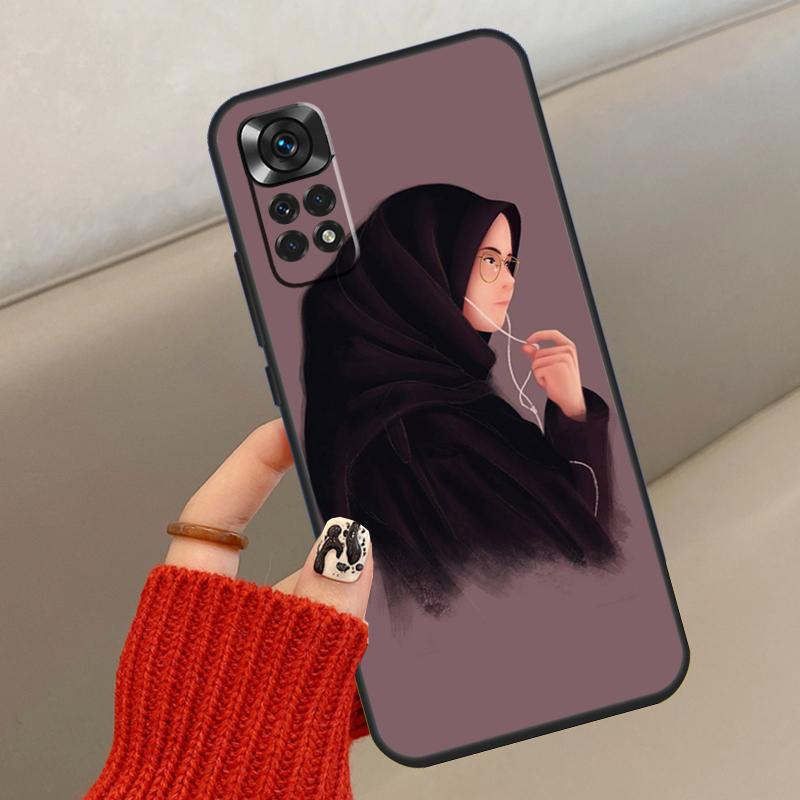

Чехол Hijab Face Мусульманский Исламский для Xiaomi Redmi Note 13 12 11 10 14 15 Pro Plus Чехол для Redmi 15C 14C 10C 12C 13C 15 Redmi 15 5G