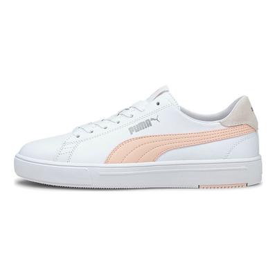 Zapatillas Casuales Cómodas de Caña Baja Serve Pro Lite para Mujer Blancas Rosas 374902-06