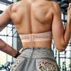 Sexy čipkovaná sťahovacia spodná bielizeň pre ženy Bezšvová Neviditeľná Predné zapínanie Push-up podprsenka Efektívna Protišmyková podprsenka Sieťovanálingéria