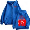 Band Morat Yem Yaes Manana Zipper Hoodies Men's Fashion Harajuku Street Sweatshirts Jacket Coats
