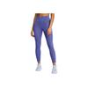 Under Armour Meridian Slim Fit Solid Color Elastic Waist Mid Rise Nine Point Sports Pants Women pants Carbon-Blue 1382525-561