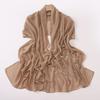 Pearl Chiffon Long Scarf With Rhinestone For African Women