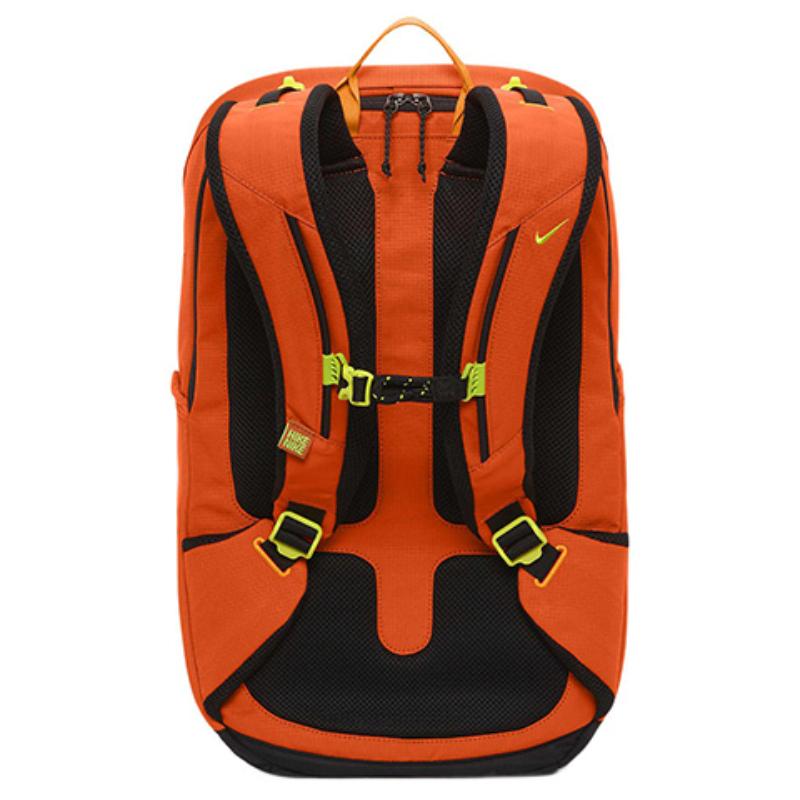 Nike Fabric Backpack Regular Unisex Orange Lightweight Casual DJ9677-819