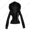 Harajuku Vintage Y2K Damen Kapuzenpullover Sexy Schlanke Passform Schick Lässig Gestreifter Cardigan Sweatshirt Grunge Punk Hip Hop Damen Streetwear
