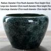 Nordic Style Extra-Large Ceramic Flower Pot for Indoor/Outdoor Use - Ideal for Money Tree, Pothos, and Creative Bonsai.