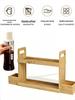 Bamboo Double-layer Kitchen Storage & Cosmetics Organizer Rack