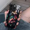 Mode Retro Dopamin Ölmalerei Blume Handyhülle Apple 13pm Glas Hülle iPhone17 Hartschalen Hülle Schutzhülle