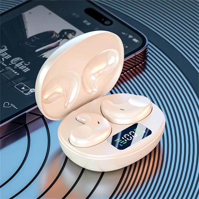 Wireless Stereo Sleep Earphones HIFI Comfortable Earbuds Clear Voice Call Bluetooth 6.0 Headsets Noise Fashion Headphones For Android iOS