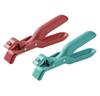 Multi-Purpose Anti-Scald Tool for Bowls, Plates, Pans, Serving As Holder, 2 Counts Hot Plate Gripper, Clip In Kitchen Red & Green.
