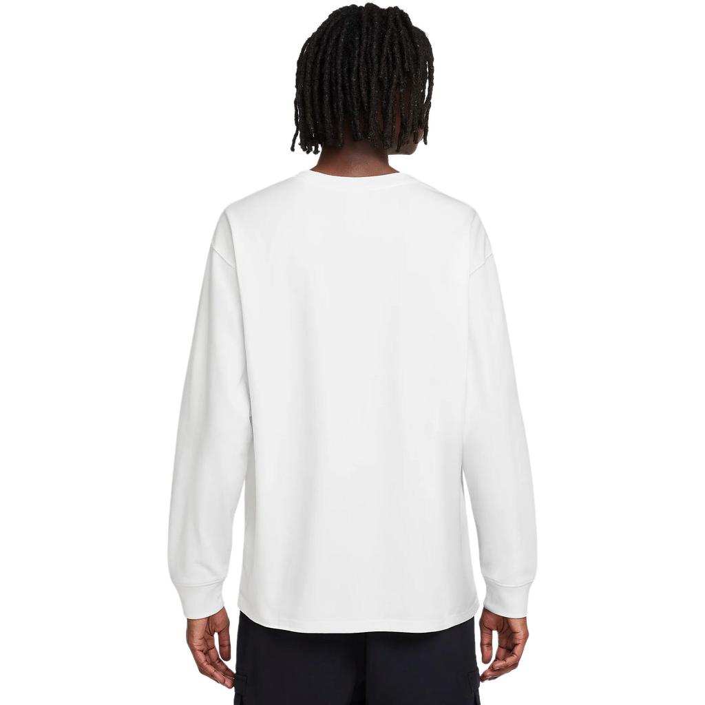Nike ACG Lungs Logo Embroidered Comfortable Soft Loose Fit Crew Neck Long Sleeve T-Shirt Men Tops Peak-White DR7753-121