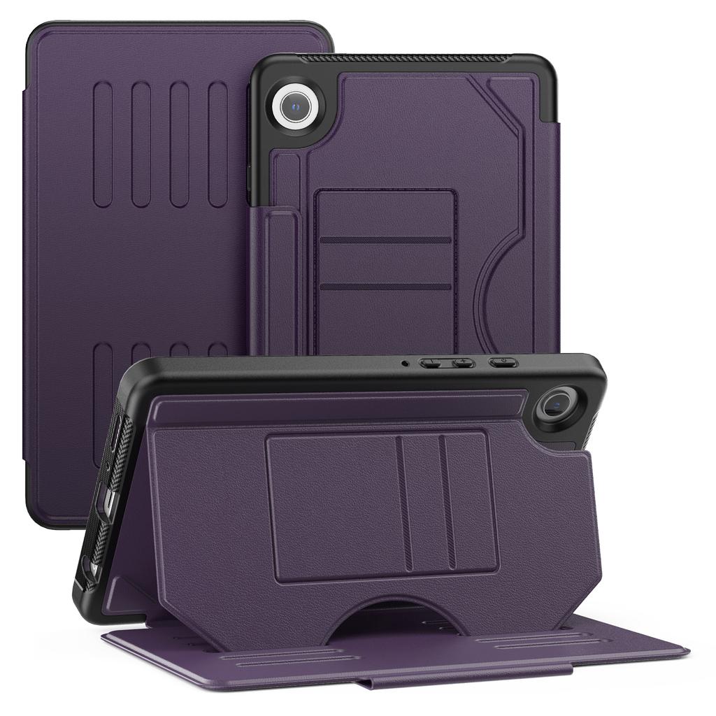Magnetic Case For Samsung Galaxy Tab A9 2023 8.7 inch SM-X110 SM-X115 SM-X117 Multi-angles Stand Cover Luxury PU Leather Shell