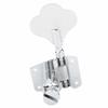 Alomejor Bass Tuners, Left/Right Row Tuning Keys, Buttons, Steel, Rust-Resistant, Electric Bass Machine Heads, Gift (Right Row)