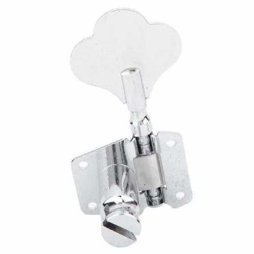 Alomejor Bass Tuners, Left/Right Row Tuning Keys, Buttons, Steel, Rust-Resistant, Electric Bass Machine Heads, Gift (Right Row)