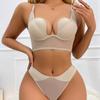 Sexy underwear U-shaped big halter, invisible beautiful back underwear, small breasts show big, gather and close sub-breasts, bra