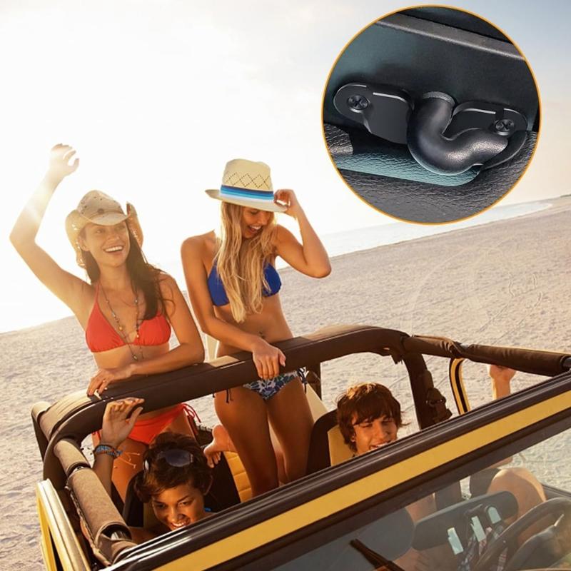 High Durability Aluminum Clamps Car Interior Sunvisors Repair Sunshade Fixing Holder Bracket Clips Suitable for 2018