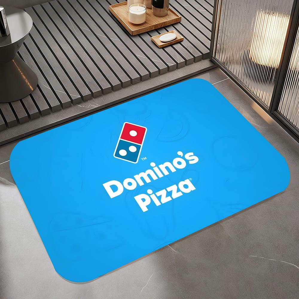 Бренд D-Domino's Коврик для пола, Диатомовый коврик для ванной, Быстросохнущий, Впитывающий, Нескользящий коврик для двери