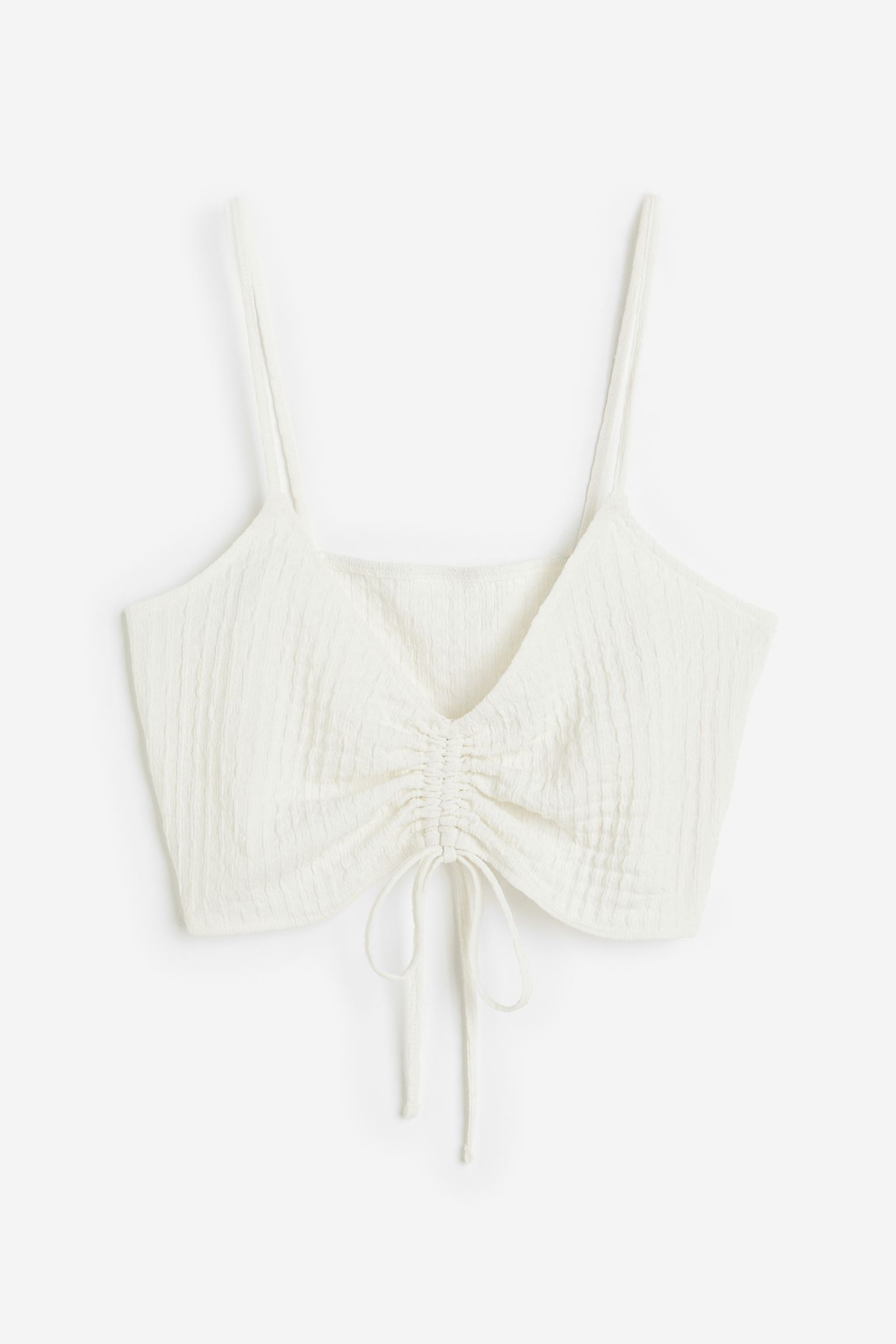 

Пляжный топ с завязками