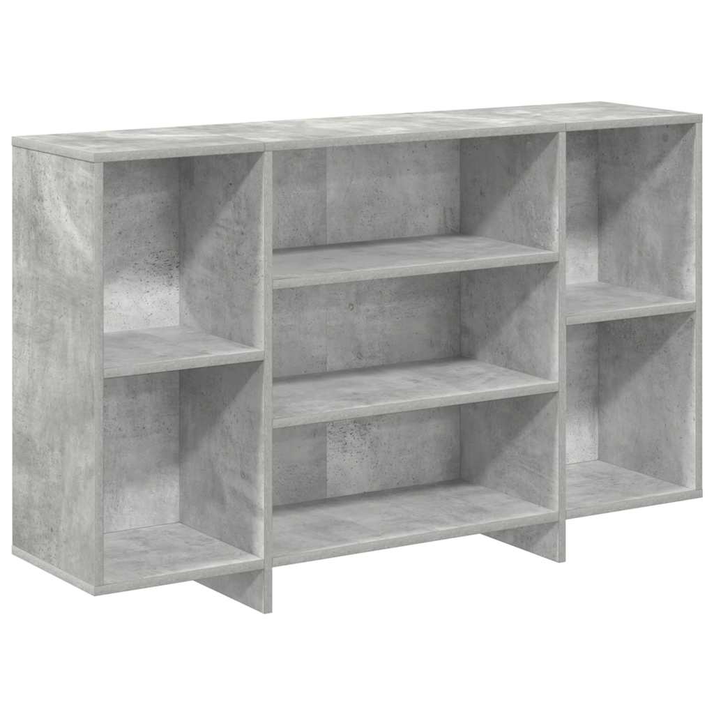 Sideboard Concrete Grey 120 x 30 x 75 cm Particleboard
