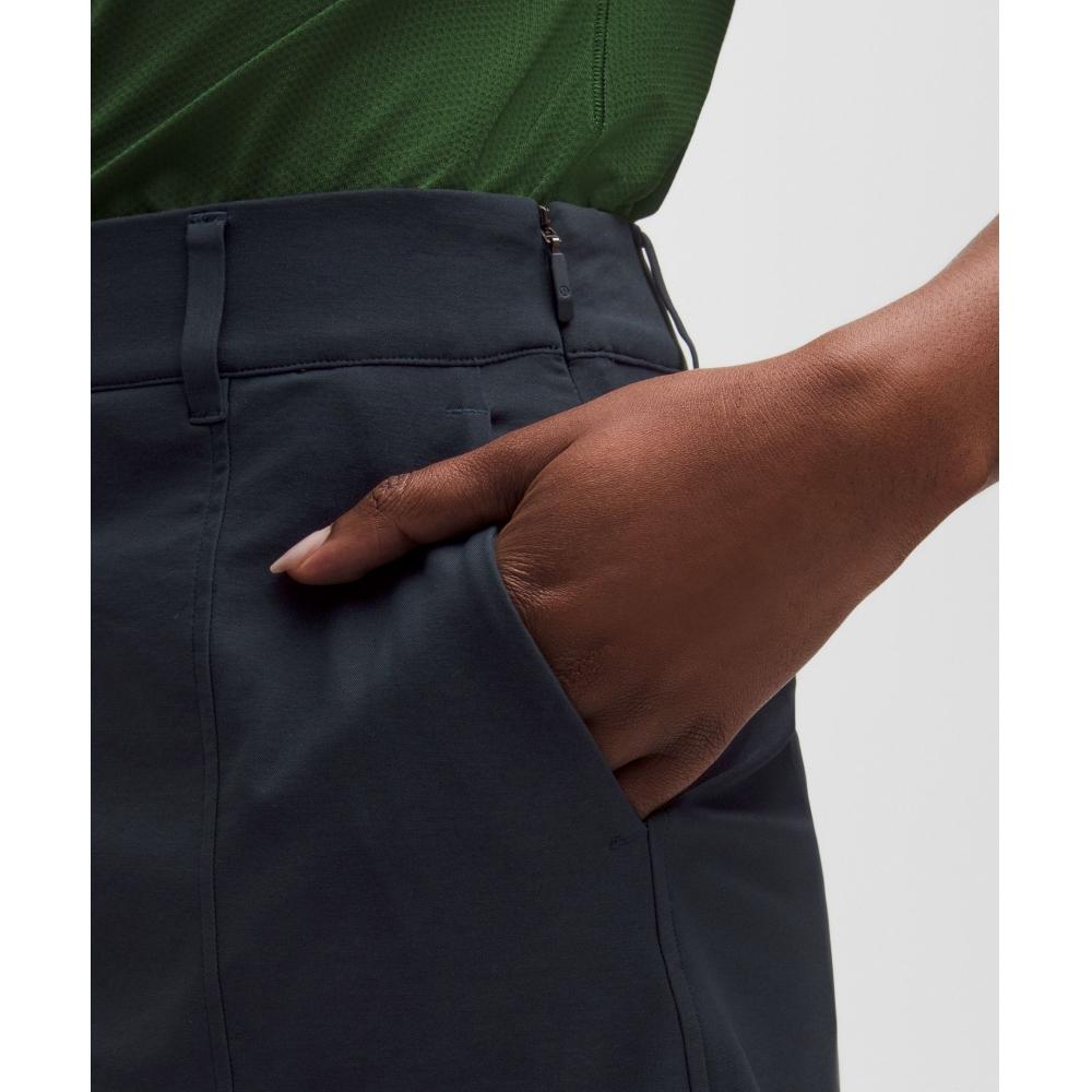 Lullulemon Stretch Twill Front Pleated Golf Skirt *Embroidered Logo Trnv