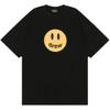 Drewhouse Unisex-T-Shirt mit Smiley-Print, Kurzarm, Baumwolle, Oversized-Schnitt