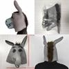 Funny Donkey Mask For Role Play With Latex Material For Party Costumes