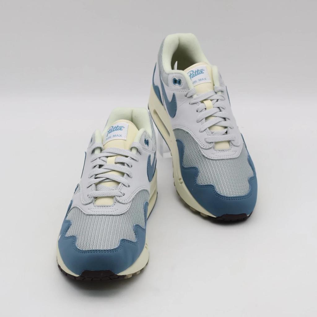 Size 7.5 - DH1348-004 Nike Air Max 1 Patta Waves Noise Aqua (Men's)