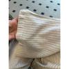 Summer Loose Pants Cotton Linen Linen High Waist Elastic Comfortable Breathable Wide Leg Pants Women's Loose Striped Casual Pants