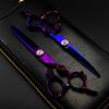 Professional 6 '' Violet Dragon Hair Cutting Scissors Haircut Thinning Barber Haircutting Shears Hairdresser Scissors