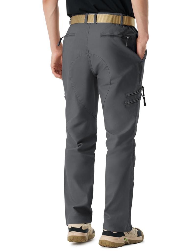 [TACVASEN] Men's Long Pants, Autumn Cargo Trousers, Outdoor Wear, Airsoft, Spring, Straight Fit, Fishing, Casual, Workwear, Hem Zipper, Hiking, Milita