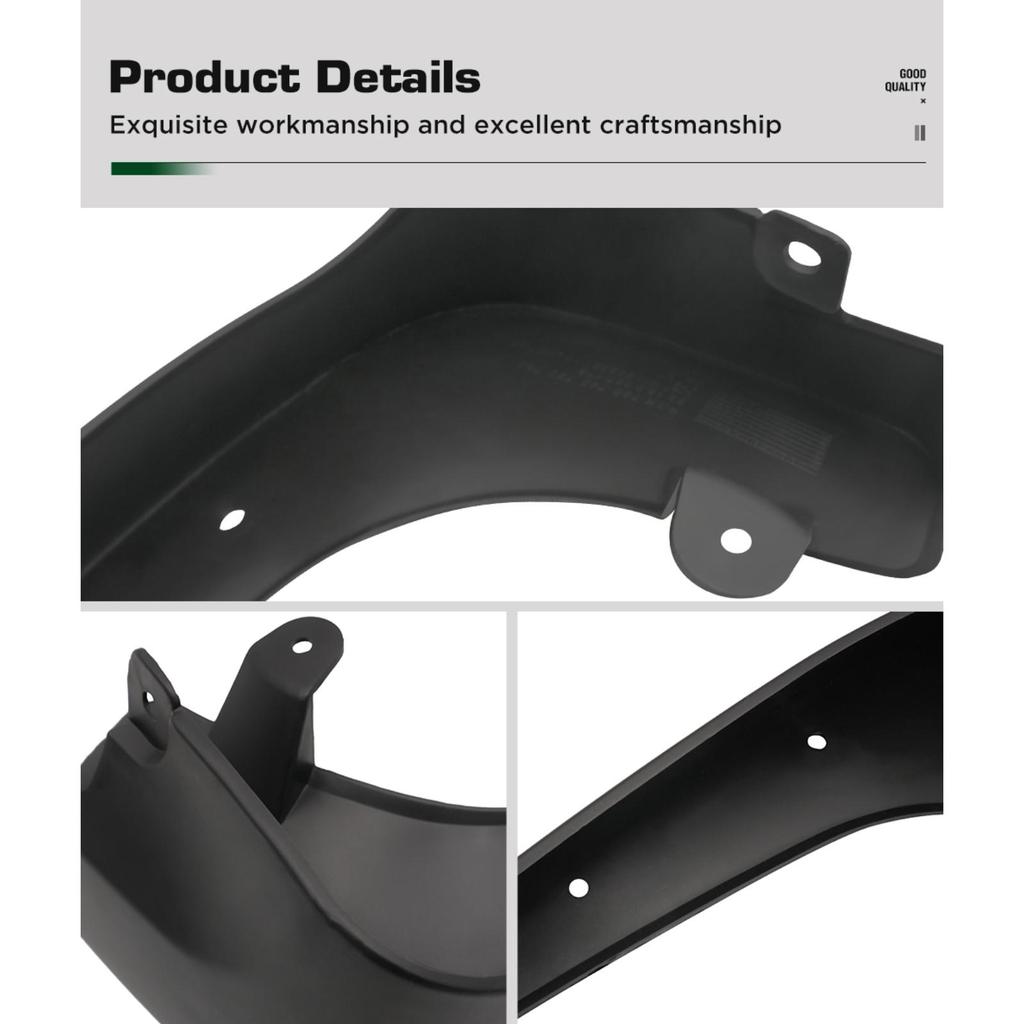 4PCS Car Mud Flaps Splash Guards Mudguards Car Mud Flaps Compatible with BMW 7 Series 2009 2010 2011 2012 2013 2014 2015