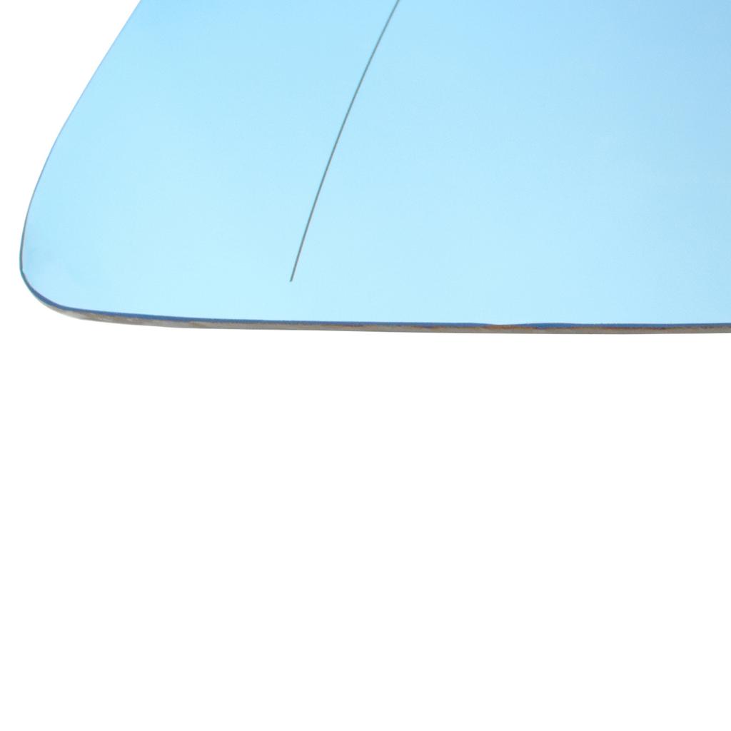 BMW 5 F10 / F11 2009- HEATED BLUE mirror insert left