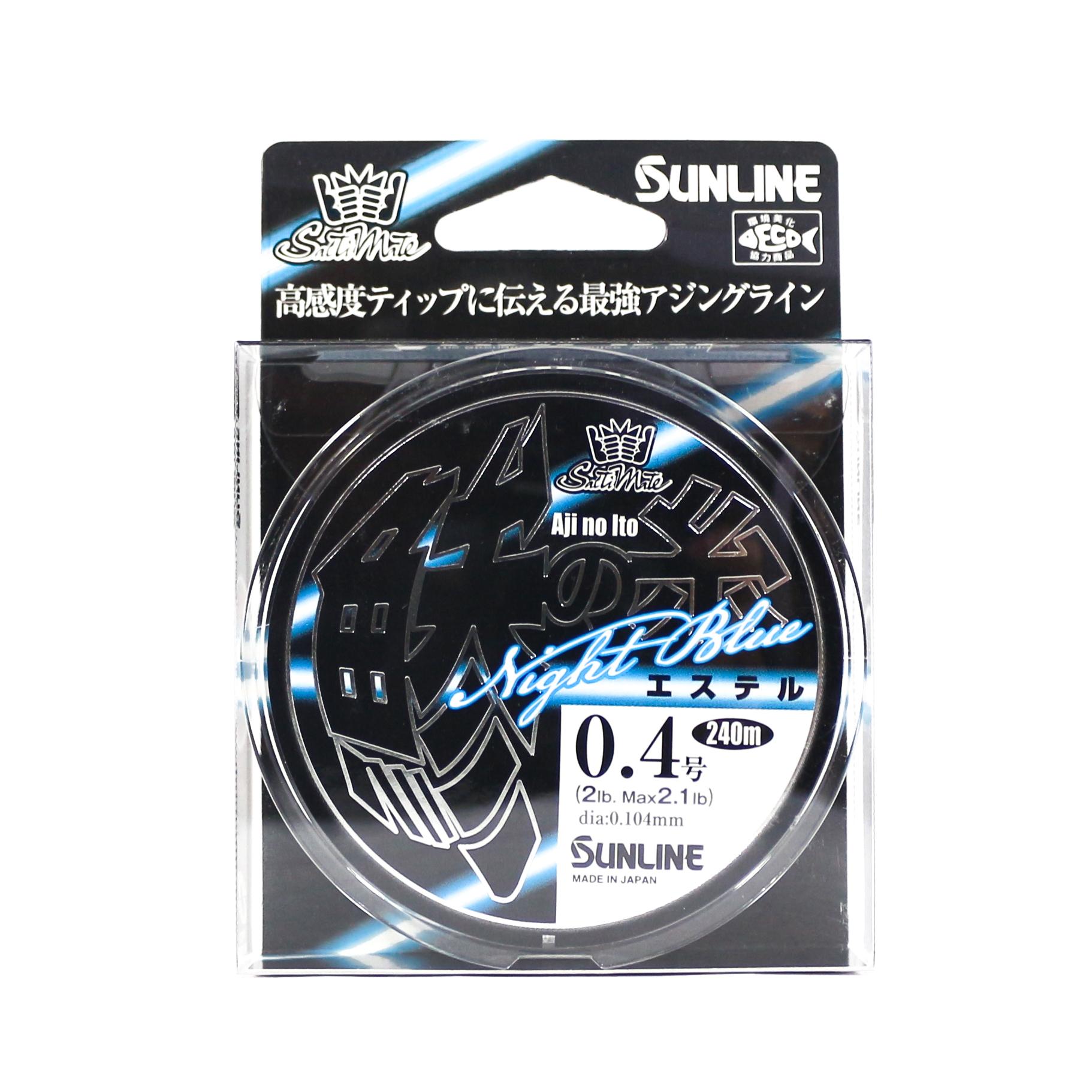 

Sunline Ester Line Aji No Ito 240M 2 LB Темно-синий (8393)
