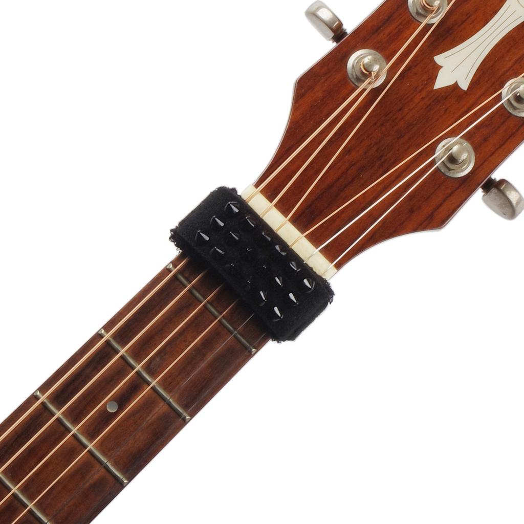 19cm Guitar String Mute Guitar Bass Gear Fretboard Muting Wrap Punk Style String Dampener String Muter for 7 String