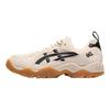 Asics Gel-Truck Síťovina Syntetická kůže Všestranné Pohodlné Nízké Neformální boty Unisex tenisky Béžová Černá 1203A485-250
