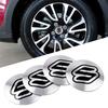 Cache-moyeu de roue de voiture Autocollant Badge Accessoires Auto Pour Suzuki Swift Sport Vitara Jimny SX4 Alto Splash Wagon Baleno
