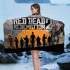 Spiel TV-Red-Dead-Redemption Mikrofaserdecke Schnelltrocknende Strandtücher Übergröße Druck Super Saugfähiges Pooltuch Decke