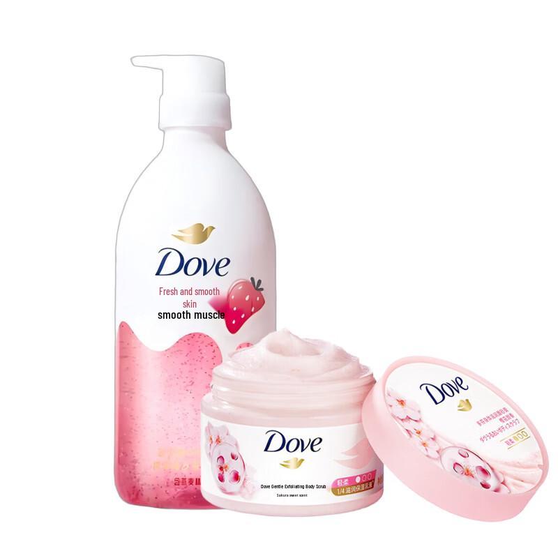 

Dove Shower Gel & Body Scrub Value Set
