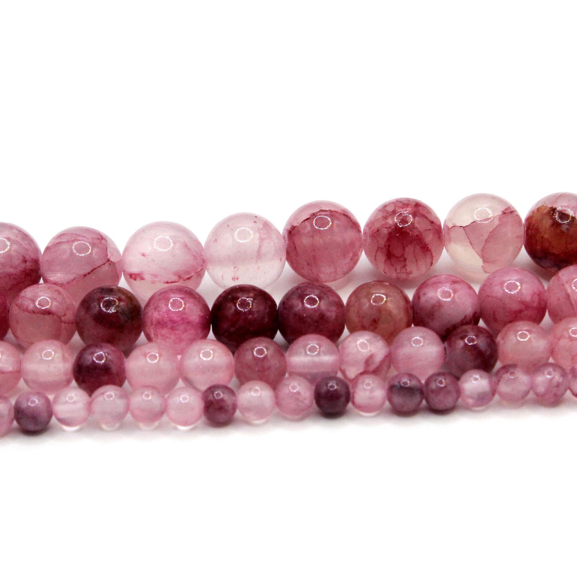 

Старинные персидские халцедоновые круглые бусины для изготовления украшений и аксессуаров своими руками. 4mm/strand [approx. 90 beads]