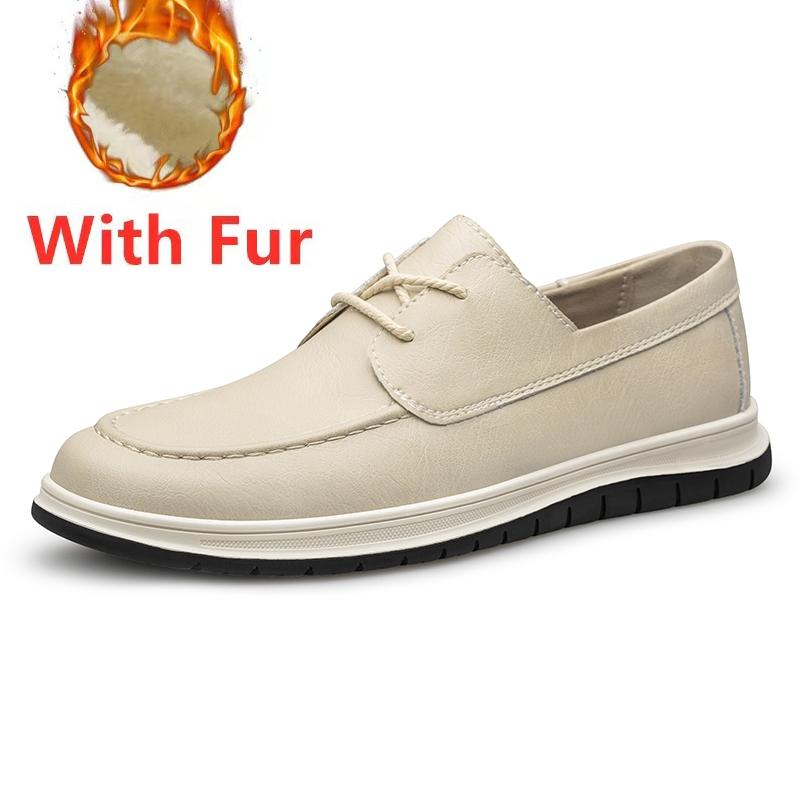 Fashion Genuine Leather Men Oxfords Shoes Handmade Italian Men's Casual Shoes Leisure Walk Male Business Footwear New Arrival Sneakers