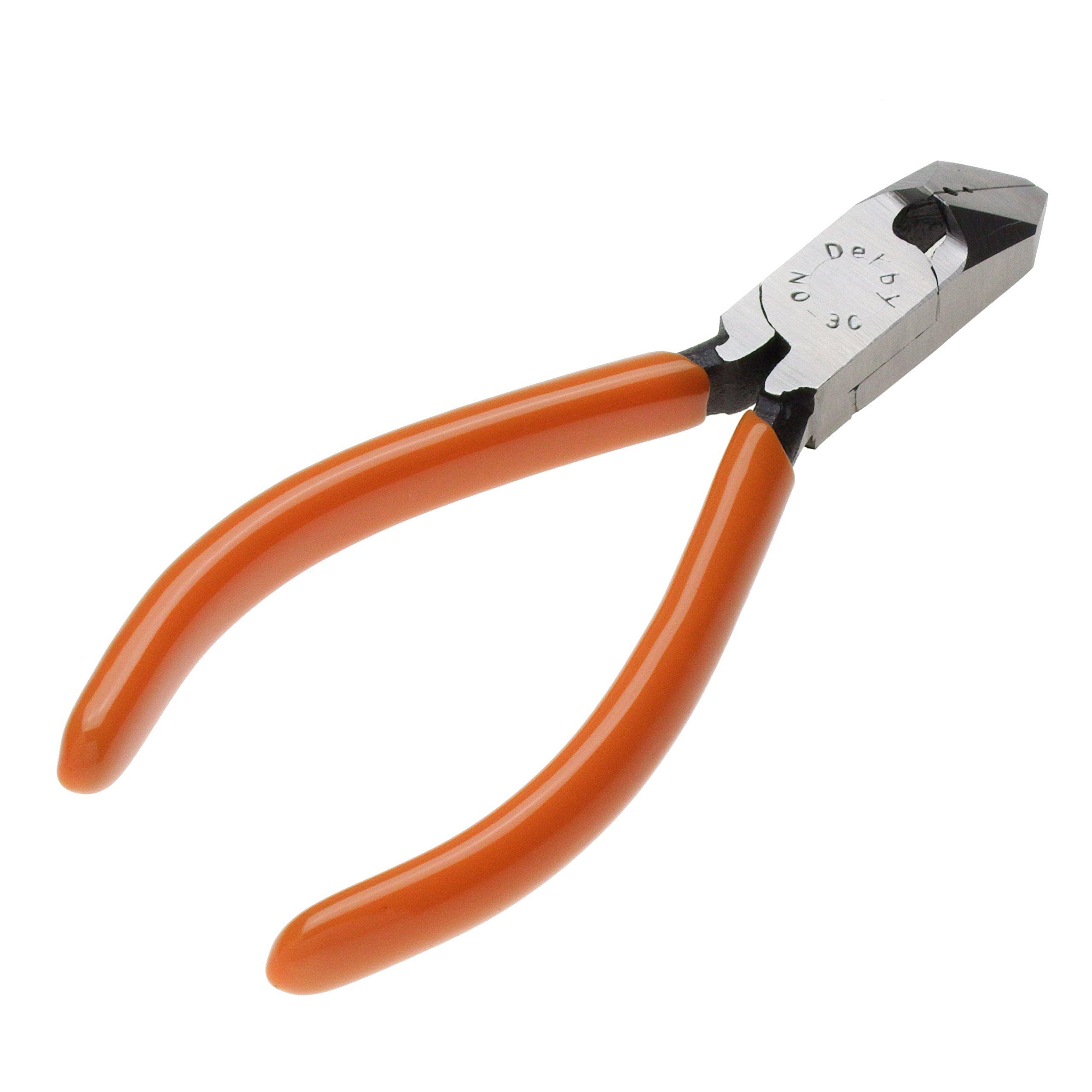 

Derby slanted blade nippers 125mm Made in Japan (with holes) 30-125(H)