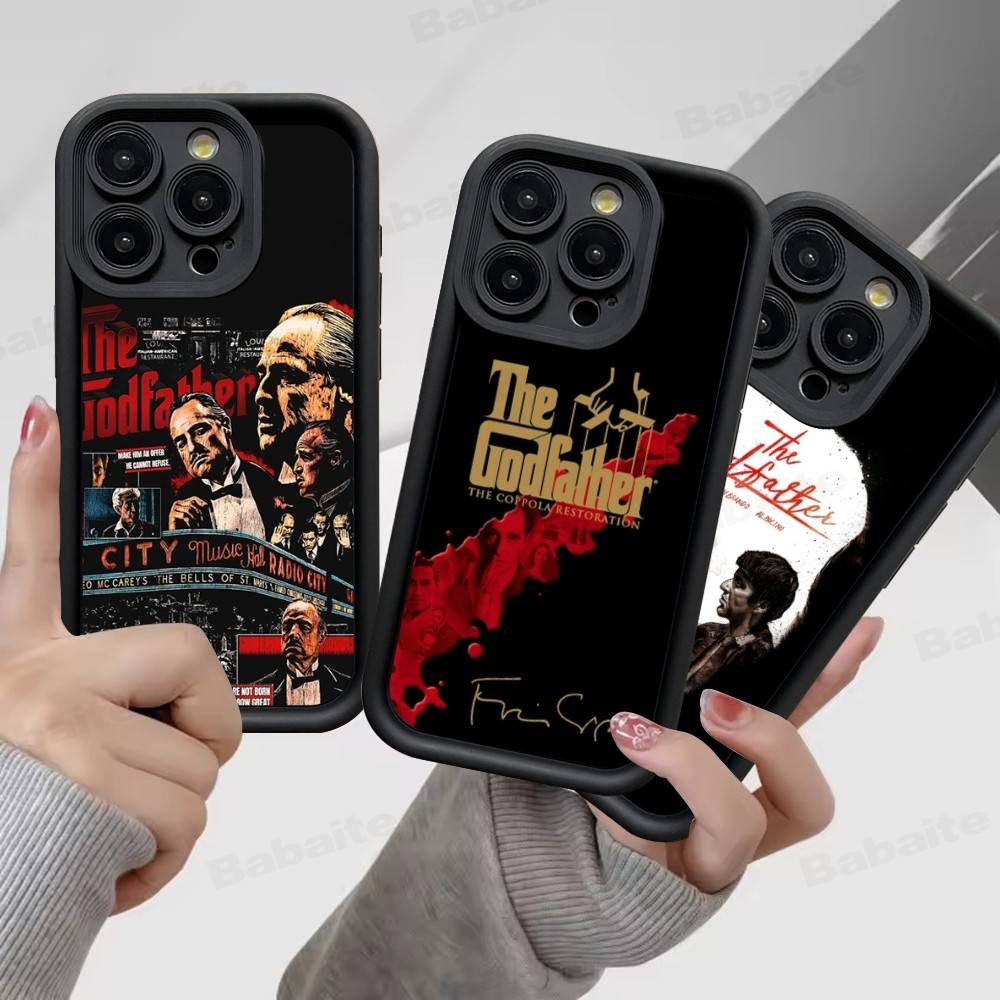 Cool The Godfather Movie Phone Case For iPhone 16 15 14 Plus 13 12 11 17 Pro Max Pro Soft Cover