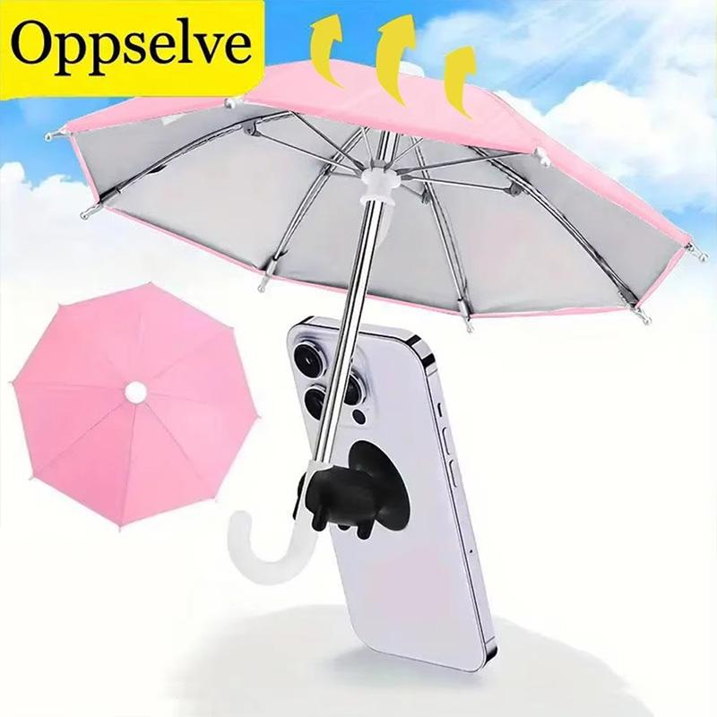 1PC Screen Protector Anti-Reflective Phone Umbrella Anti-Glare Mini Windproof Sunshade Cover Outdoor Phone Accessories Universal