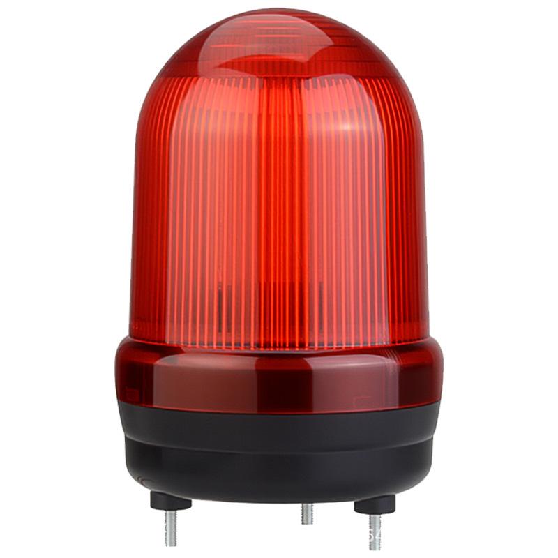 LED Rotating Alarm Light with Sound, Mechanical Equipment Warning, 220V/24V/12V, Outdoor Use