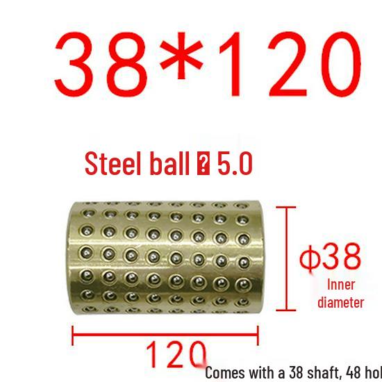 Golden Copper Ball Bearing Cage Mold Guide Bush Holder