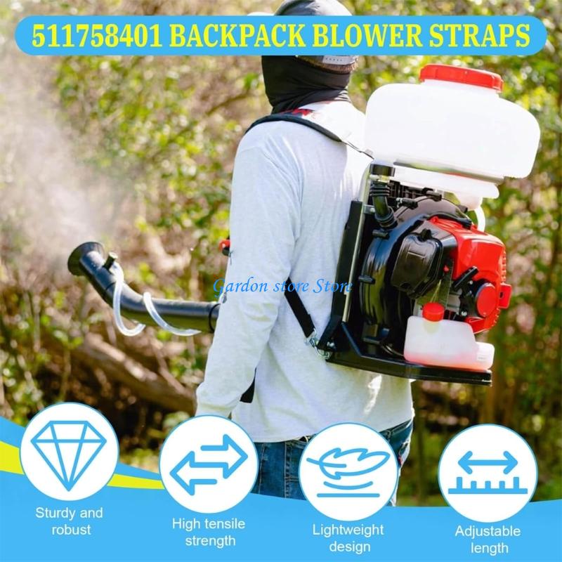 B0KB 2Pcs Sturdy Nylon Straps Produced For High Performances Outdoor Blowers