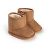 Unisex Baby Soft Sole Plush Snow Boots (0-1 Year): Non-Slip, Warm Cotton Shoes for Toddlers