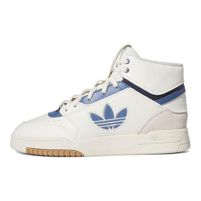 Originals Drop Step Series Trendy Comfortable Non-Slip High-Top Skate Shoes Unisex Skate Shoes White Blue IF2674