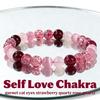 Festive Gifts Romantic Pink Red Agate Beaded Bracelet Fashion Jewelry For Women Daily Wear Stylish And Easy To Match Accessory