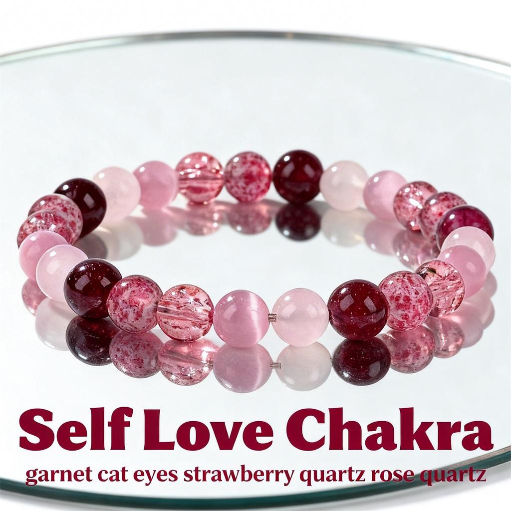 Festive Gifts Romantic Pink Red Agate Beaded Bracelet Fashion Jewelry For Women Daily Wear Stylish And Easy To Match Accessory